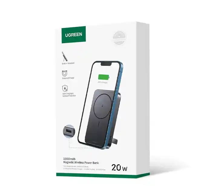 UGREEN PB561 10000mAh 20W Magnetic Wireless Power Bank